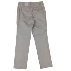Talbots The Perfect Chino Pant Women's‎ 6P 30X28 Cream Dress Casual Straight Leg